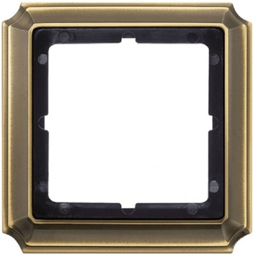 Рамка универсальная Schneider Electric Merten Antique 1-м. античная латунь  картинка